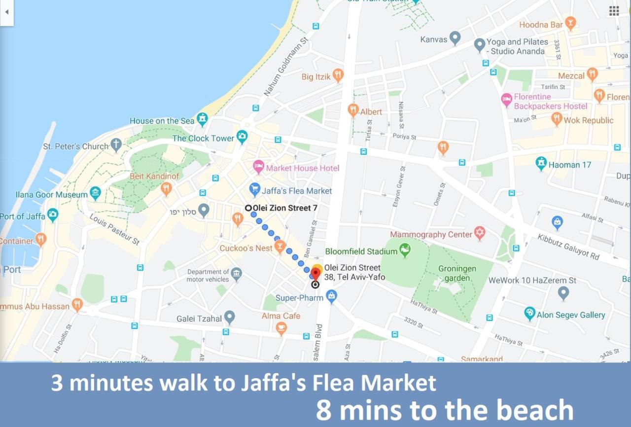 Flea Market Studios Tel Aviv Eksteriør billede